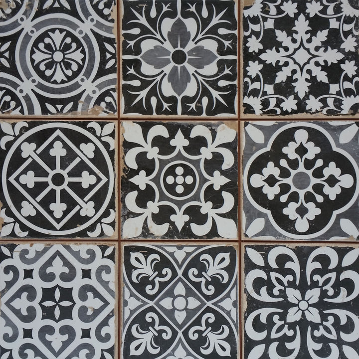 Oriental patchwork tiles 33x33 cm – for walls and floors