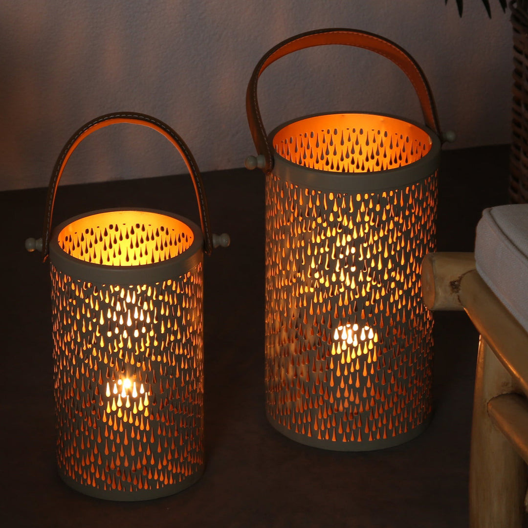 Lantern set of 2 Nora