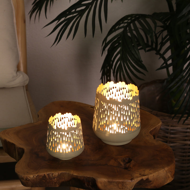 Set of 2 Tino tea light holders