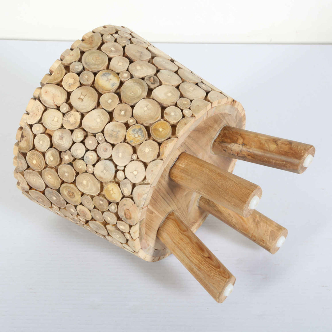 Teak Wood Stool Merida