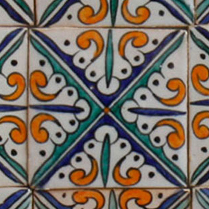 Hand Painted Tile – Vintage