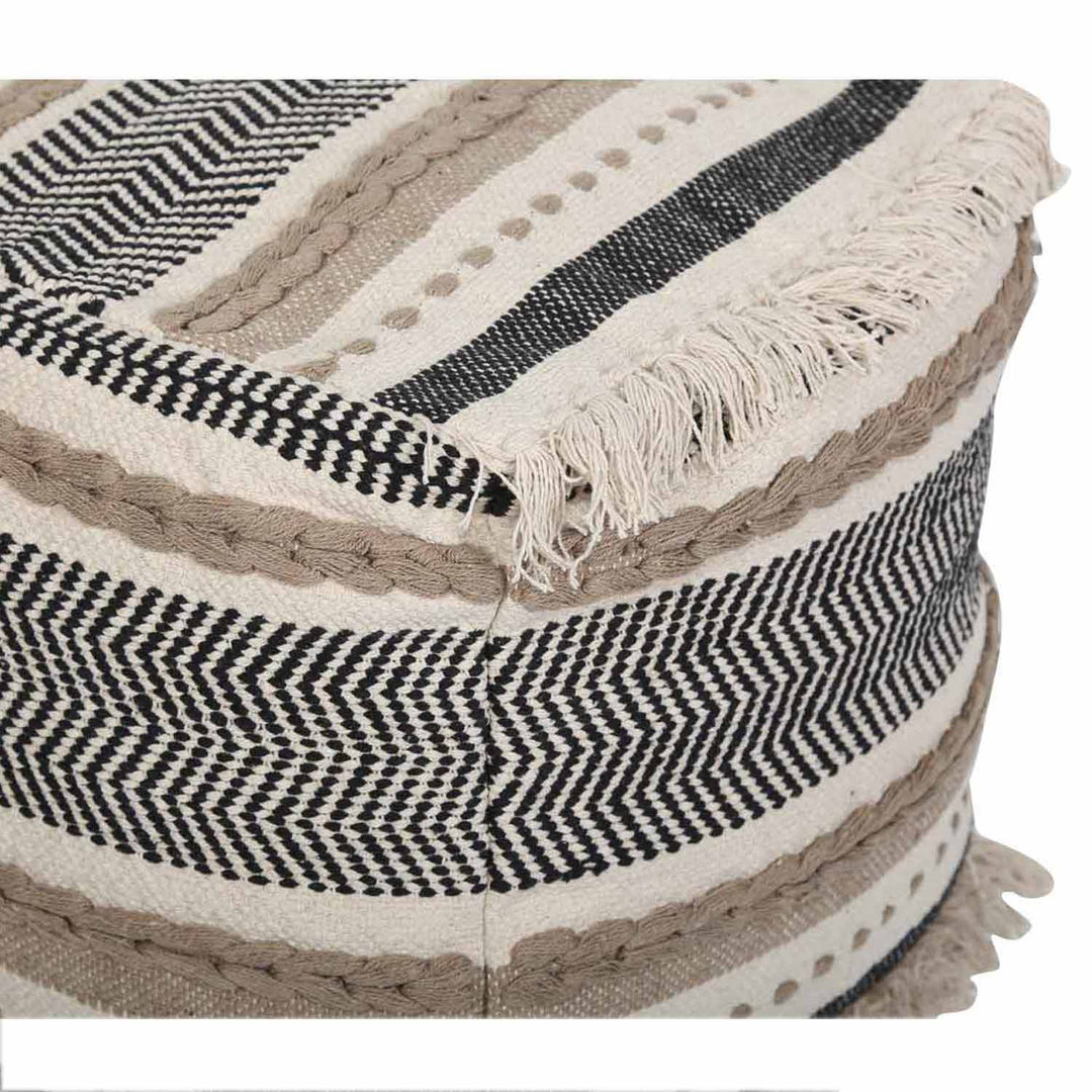 Boho cube seat pouf Kara