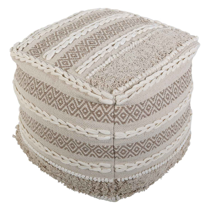 Boho cube seat pouf Zara