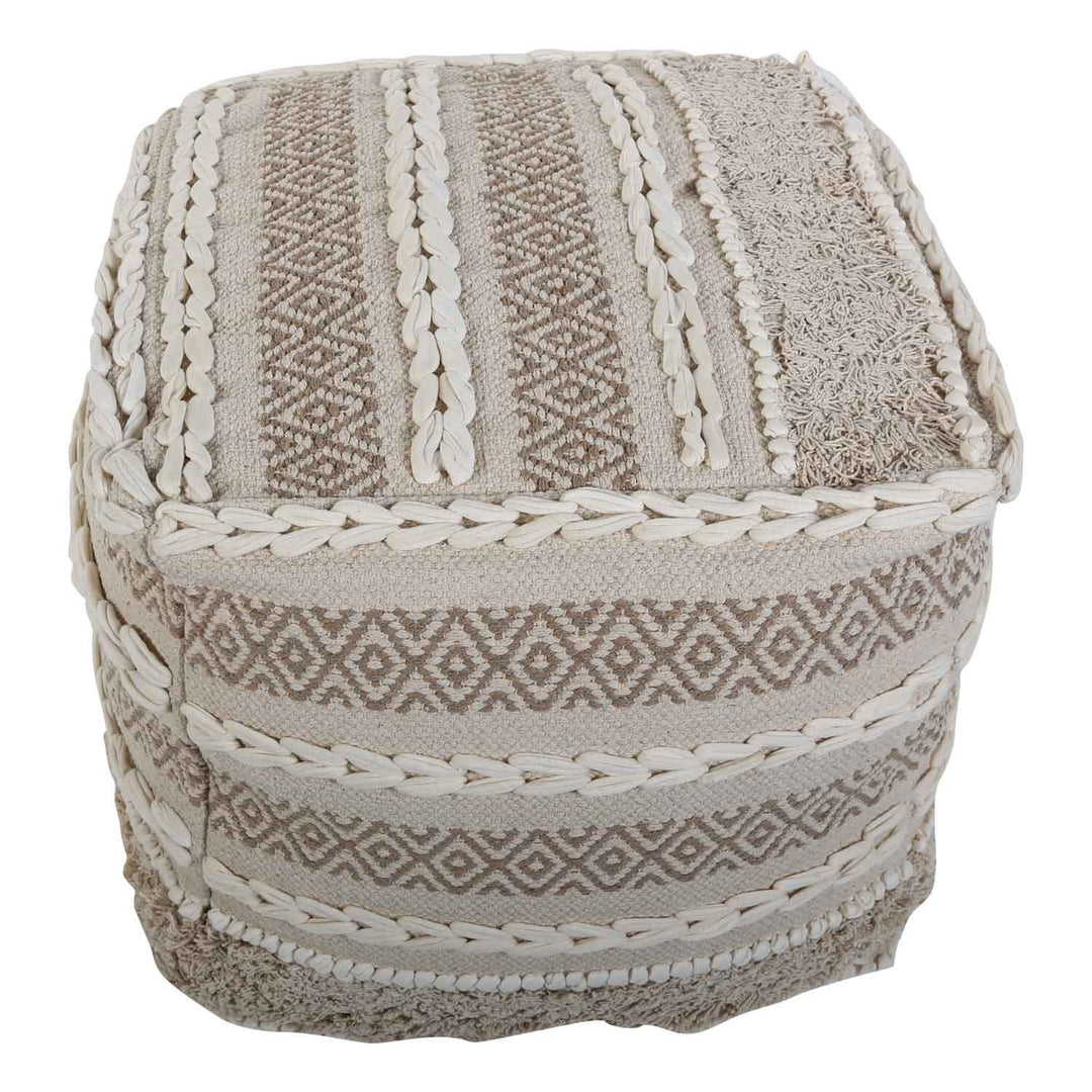 Boho cube seat pouf Zara