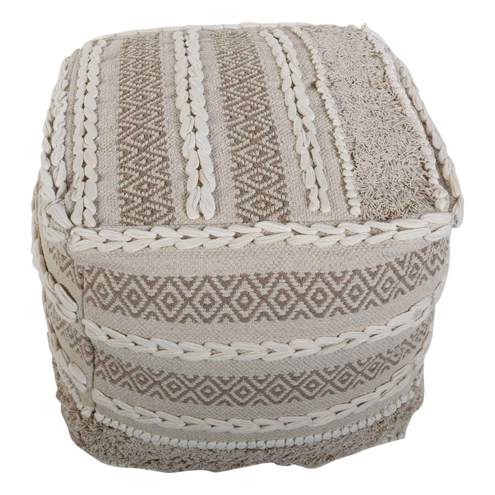 Boho cube seat pouf Zara