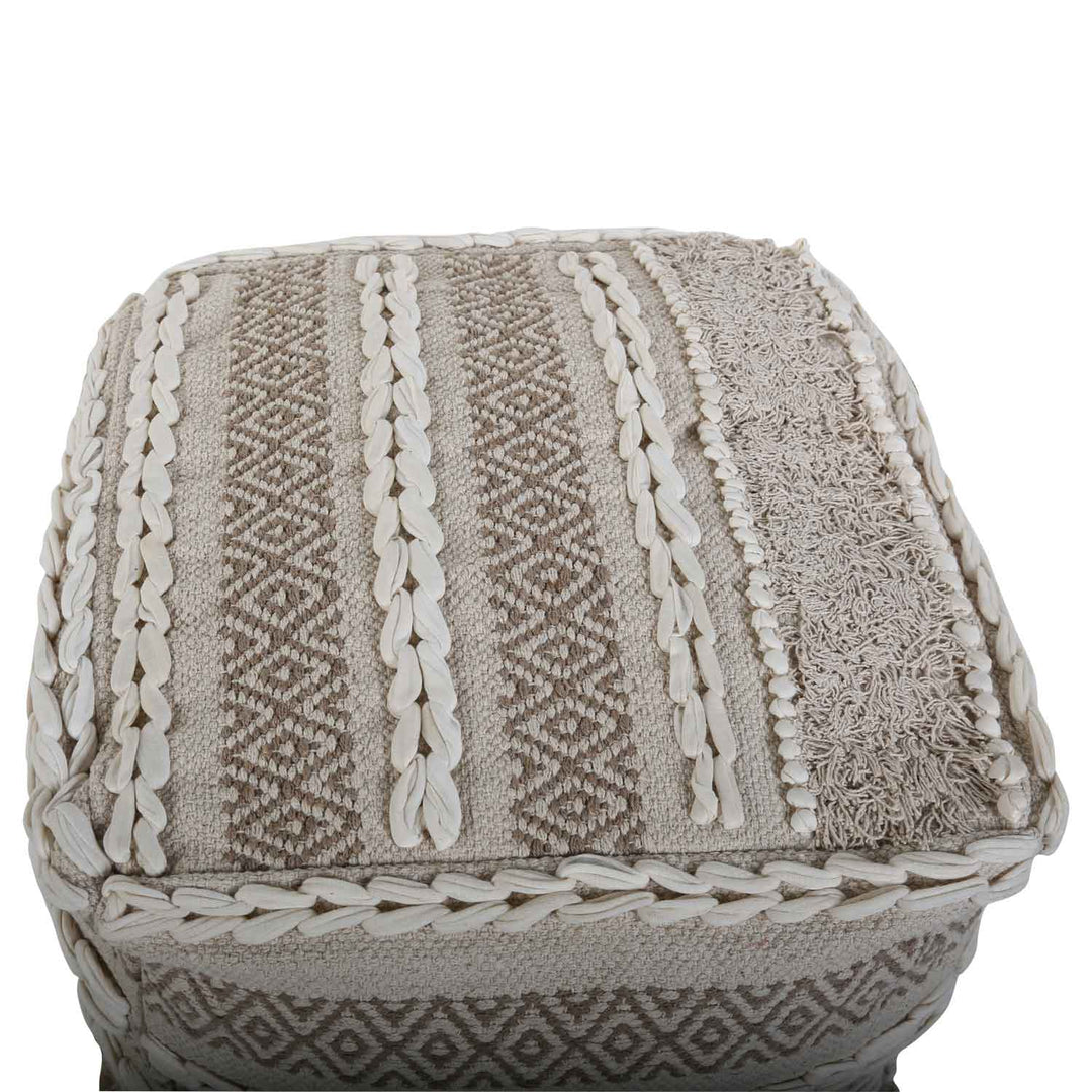 Boho cube seat pouf Zara