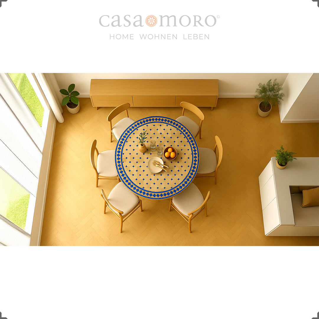 Garden table round 120cm