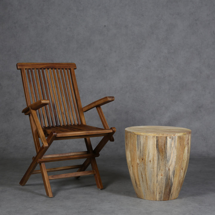 Wooden folding chair Eliano