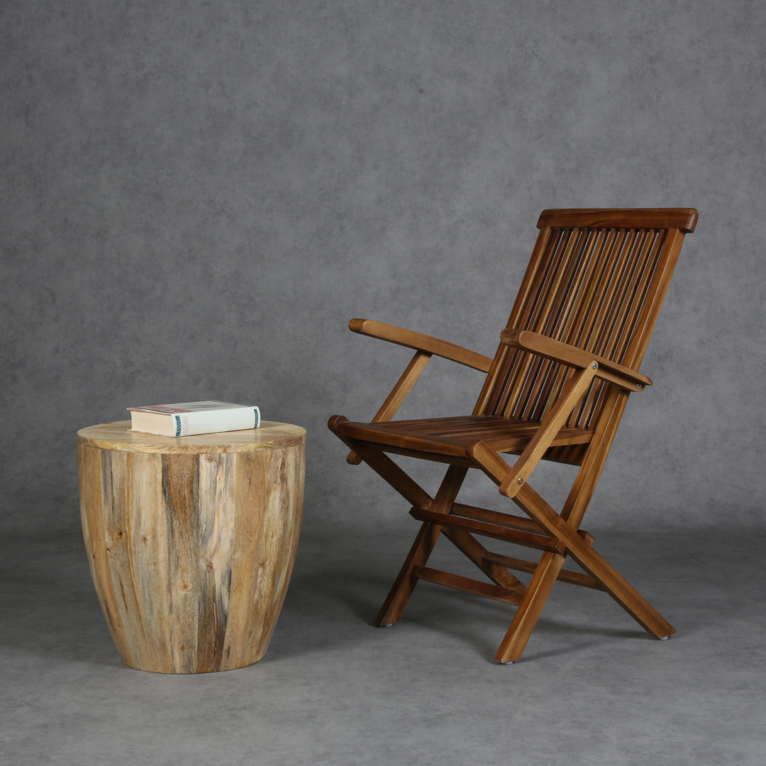 Wooden folding chair Eliano