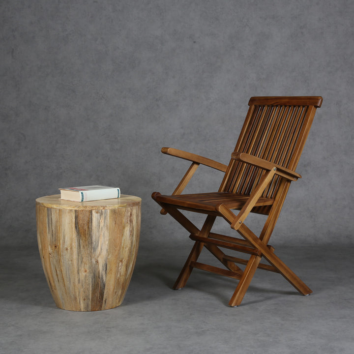 Wooden folding chair Eliano