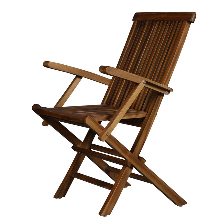 Wooden folding chair Eliano