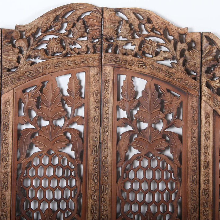 Room divider - Indian wooden screen Rana