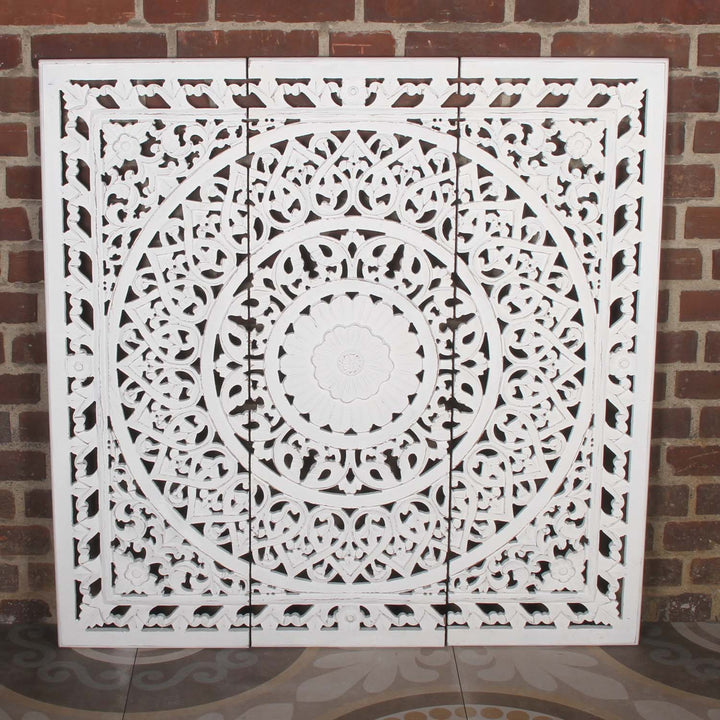 Indian Wooden Mandala Hawa