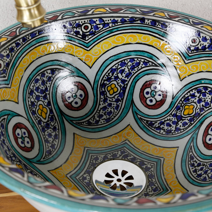 Bathroom sink ceramic