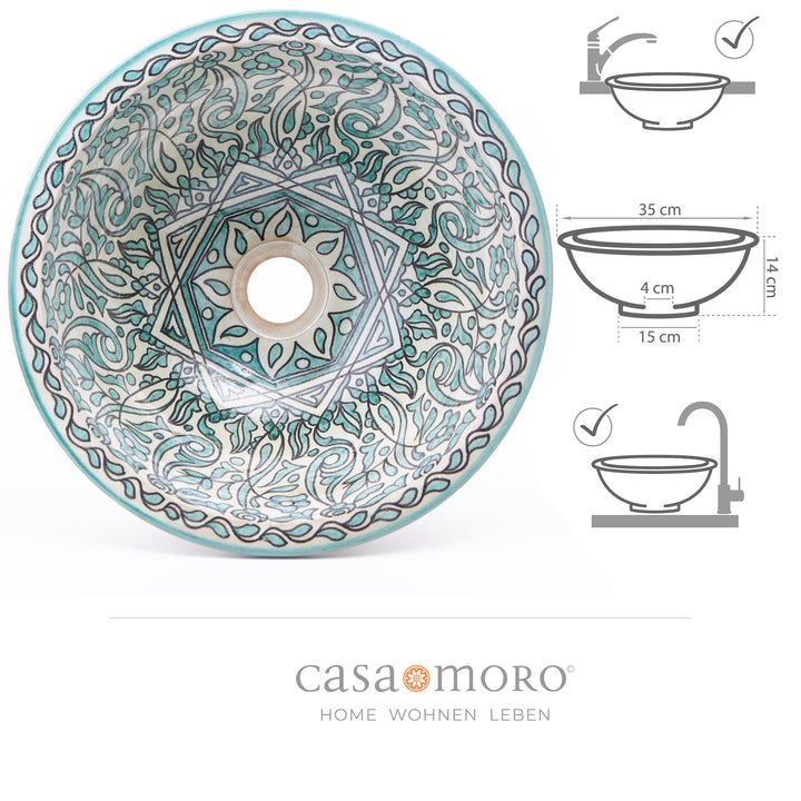 Washbasin without tap hole