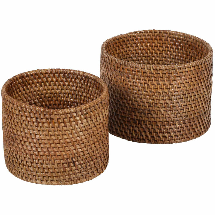Lilia cutlery basket light brown