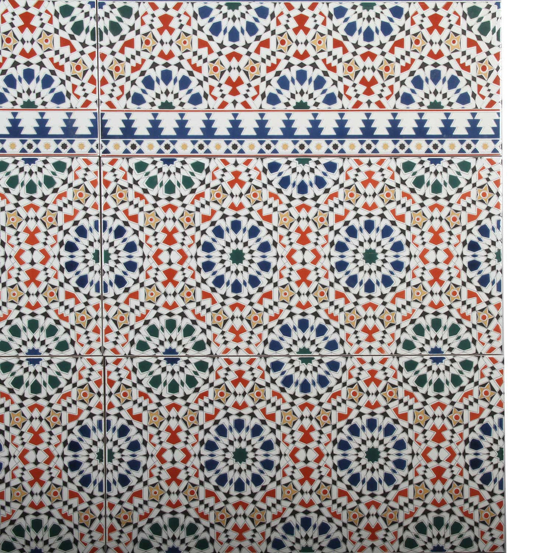 Moroccan wall tiles 50x25 cm – mosaic