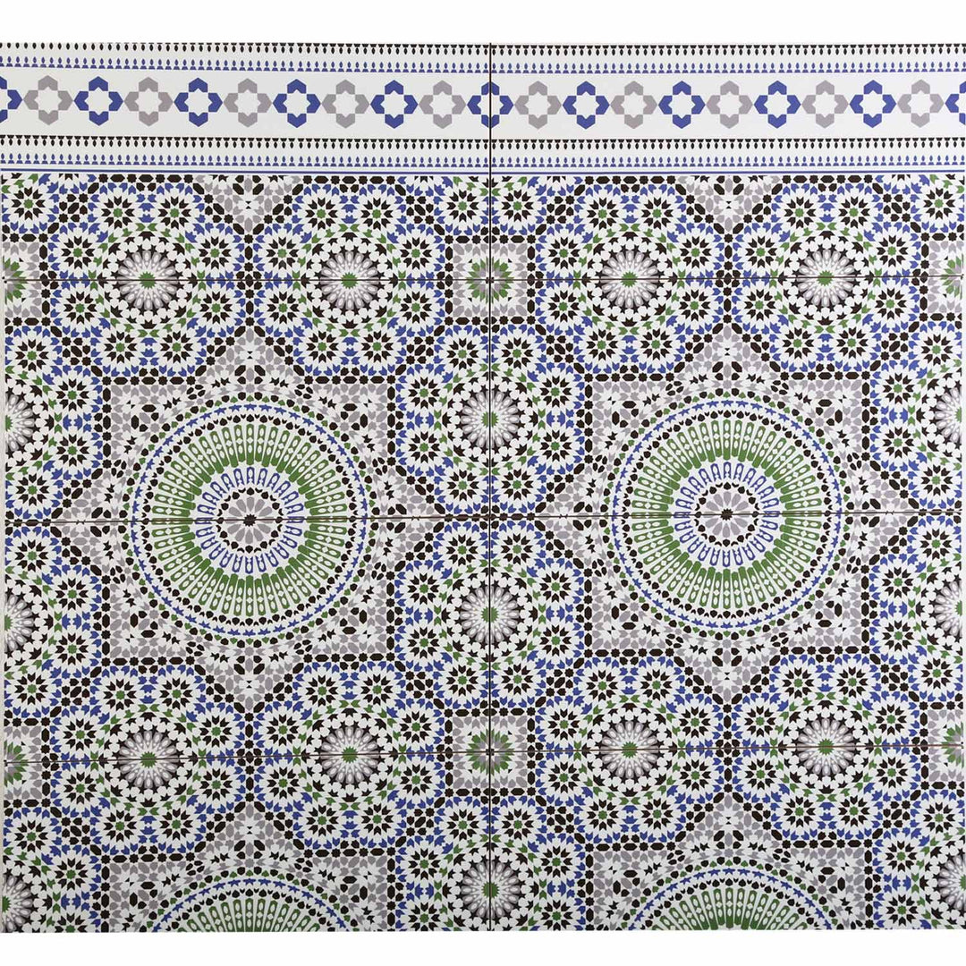 Moroccan wall tiles 50x25 cm – mosaic pattern