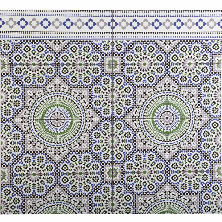 Moroccan wall tiles 50x25 cm – mosaic pattern
