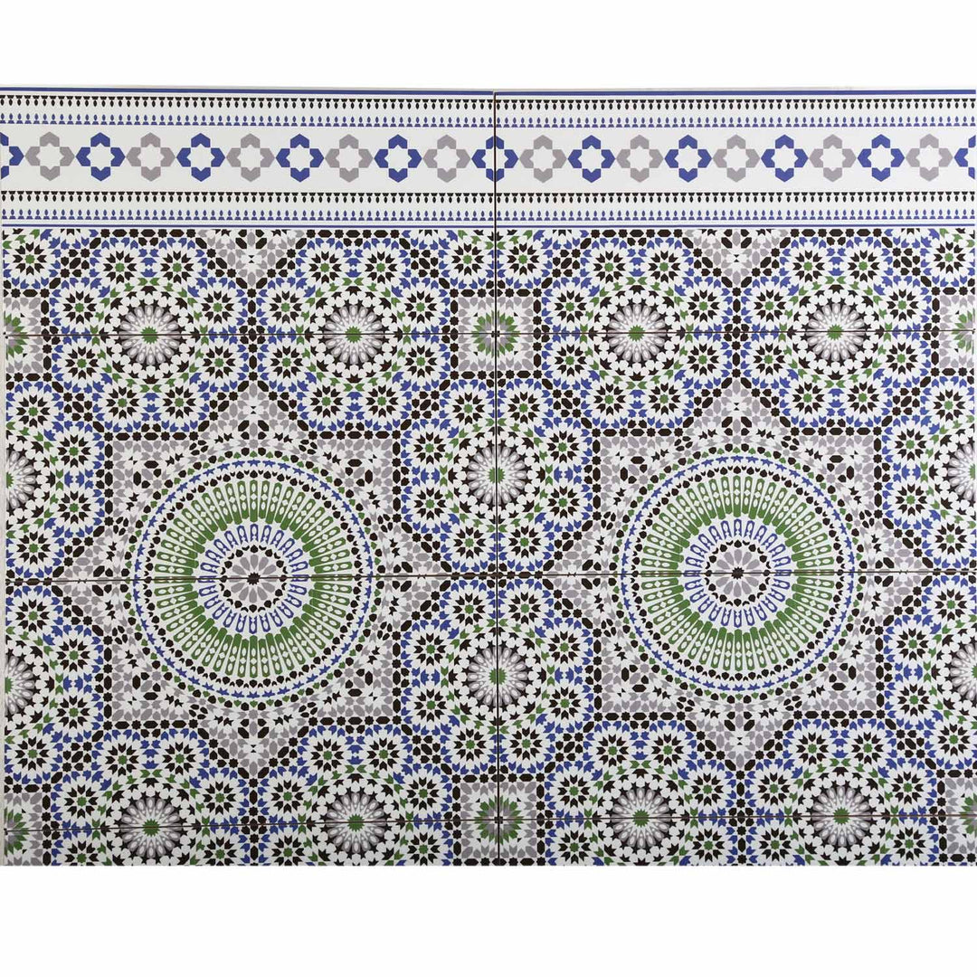 Moroccan wall tiles 50x25 cm – mosaic pattern