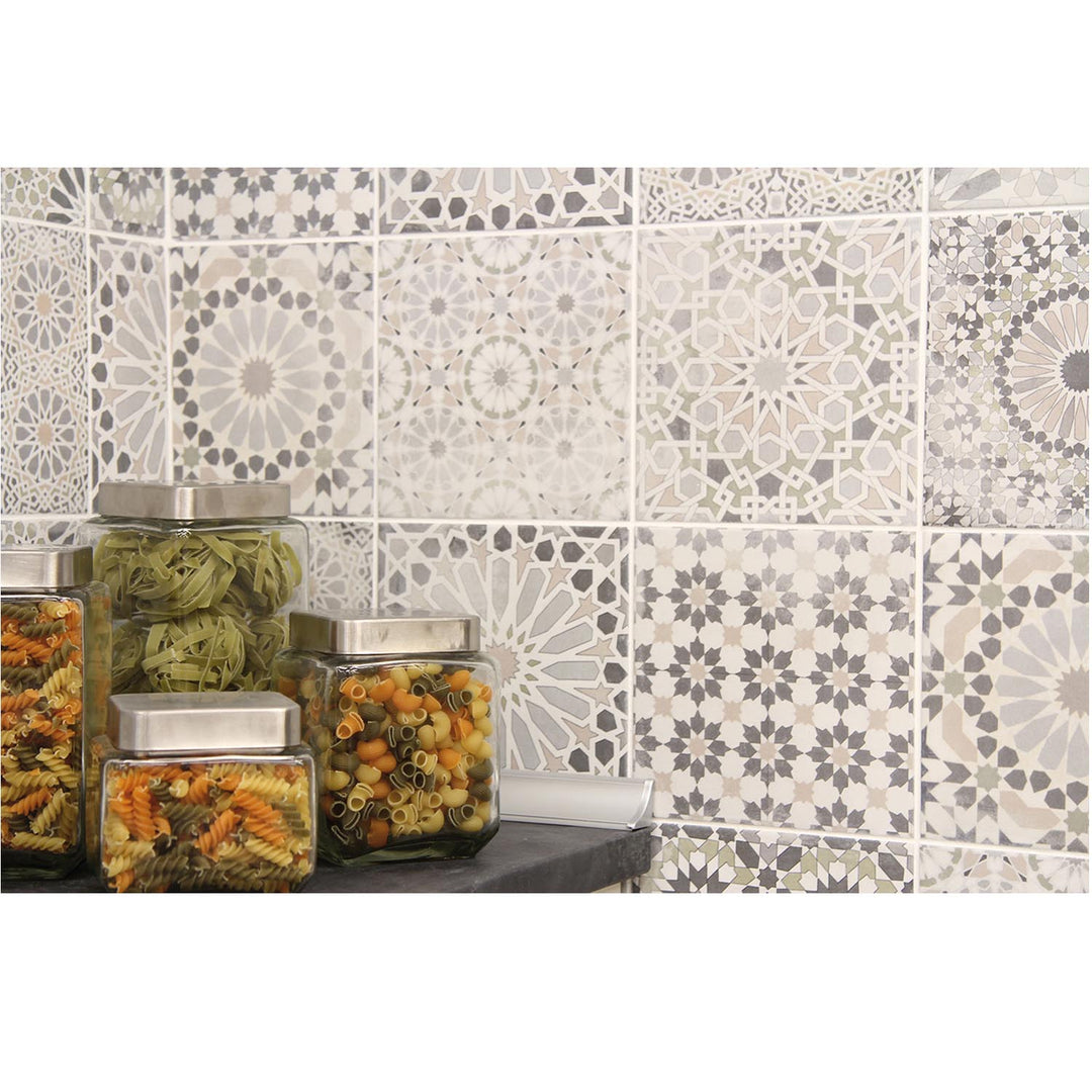 Moroccan Patchwork Tiles Arabesque
