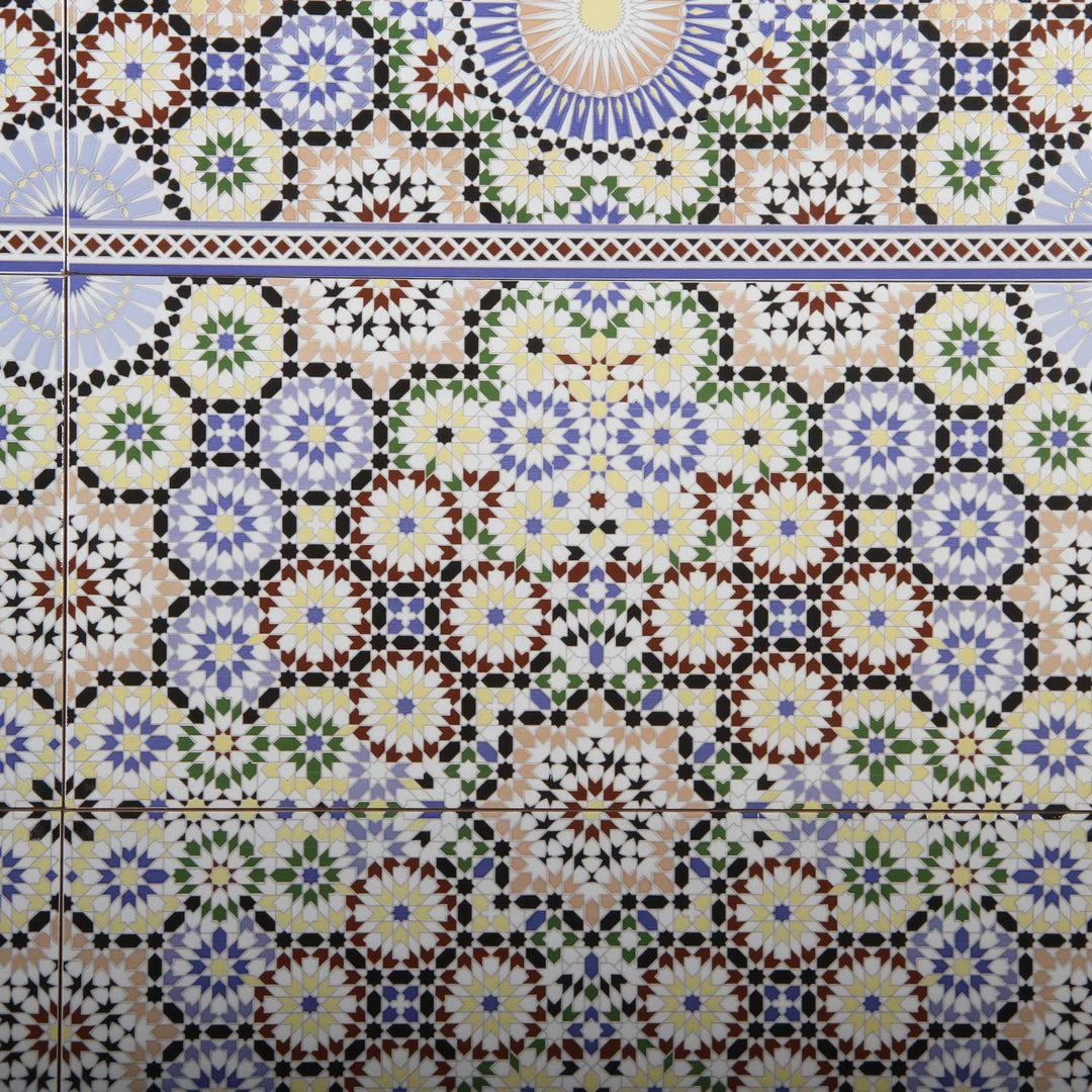 Moroccan wall tiles 50x25 cm – mosaic pattern