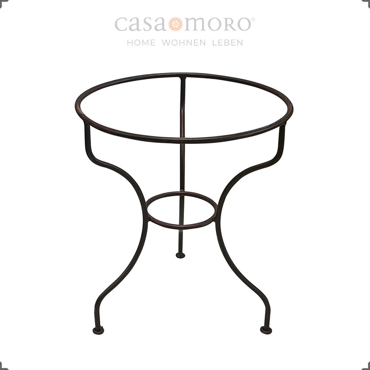 Green plant table in oriental style - side table for living room or terrace