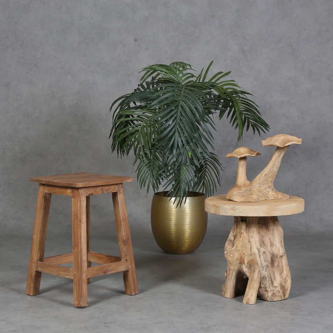 Teak stool Remo
