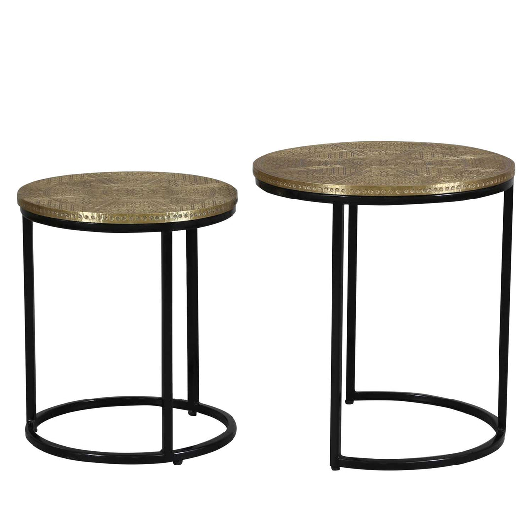Oriental nesting tables Hanane set of 2