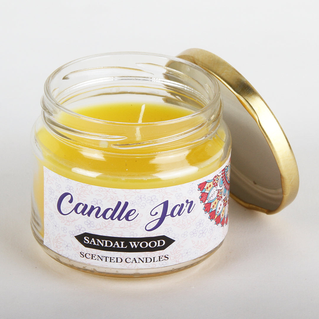 Oriental scented candles in a set of 5