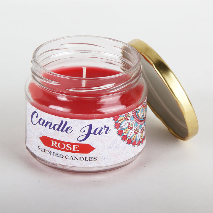 Oriental scented candles in a set of 5