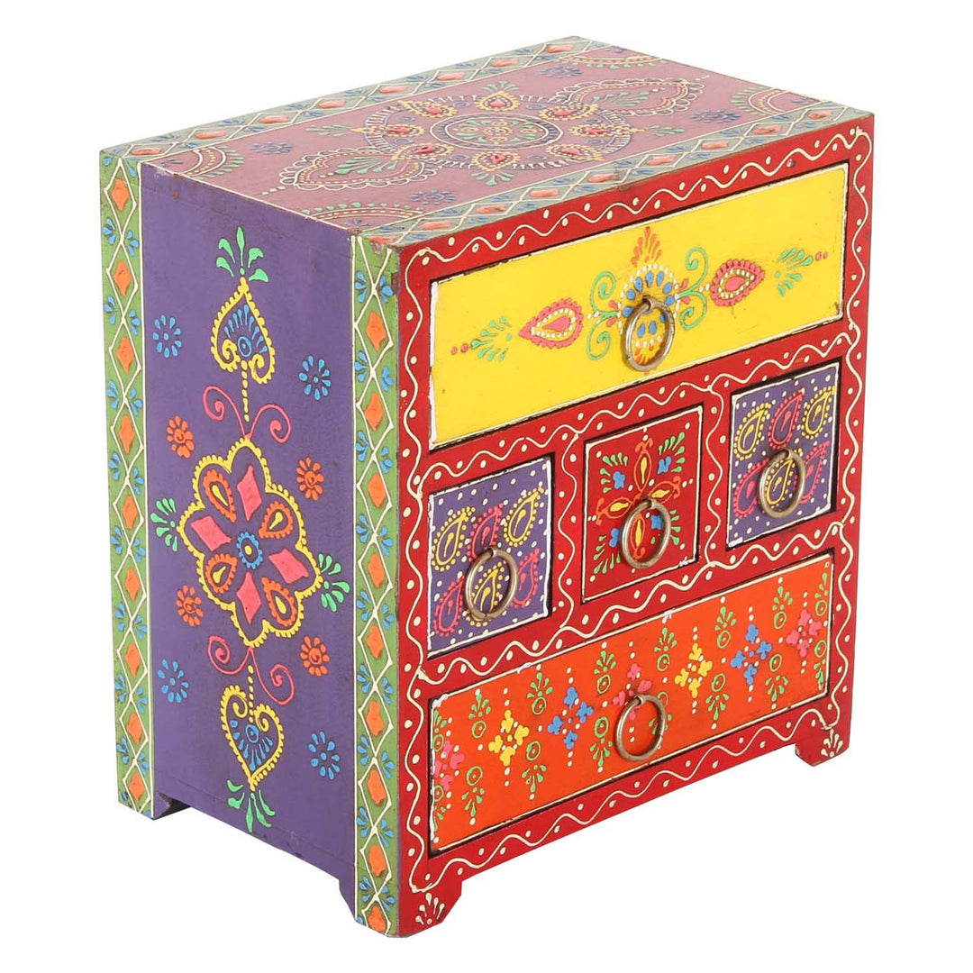 Oriental jewelry box Asura