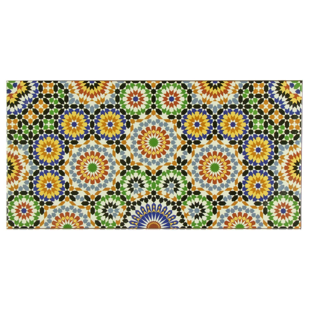 Oriental wall tiles 50x25 cm – multicolor ceramic
