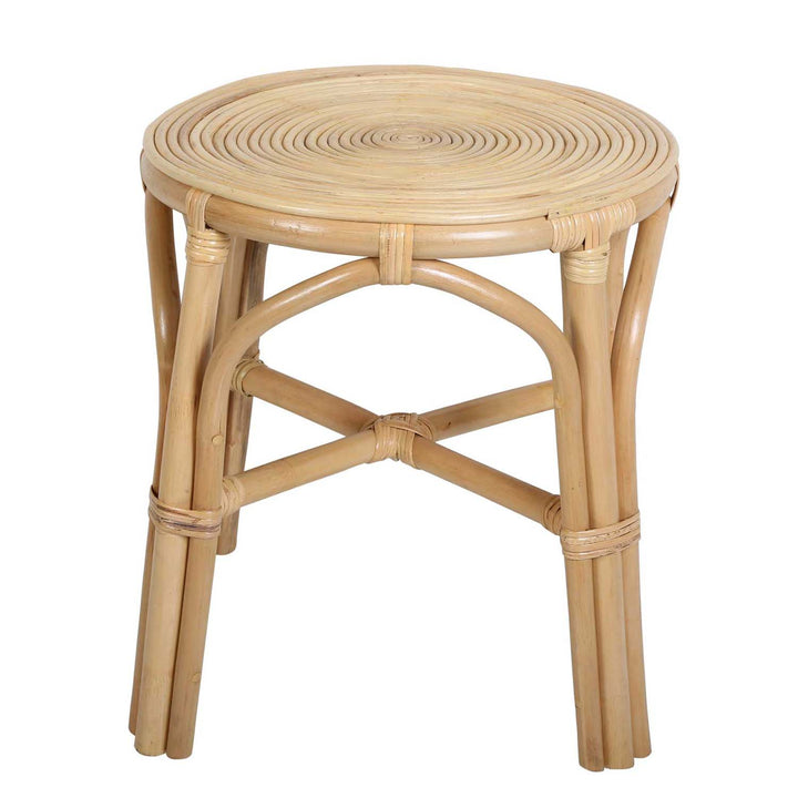 Rattan side table Deria