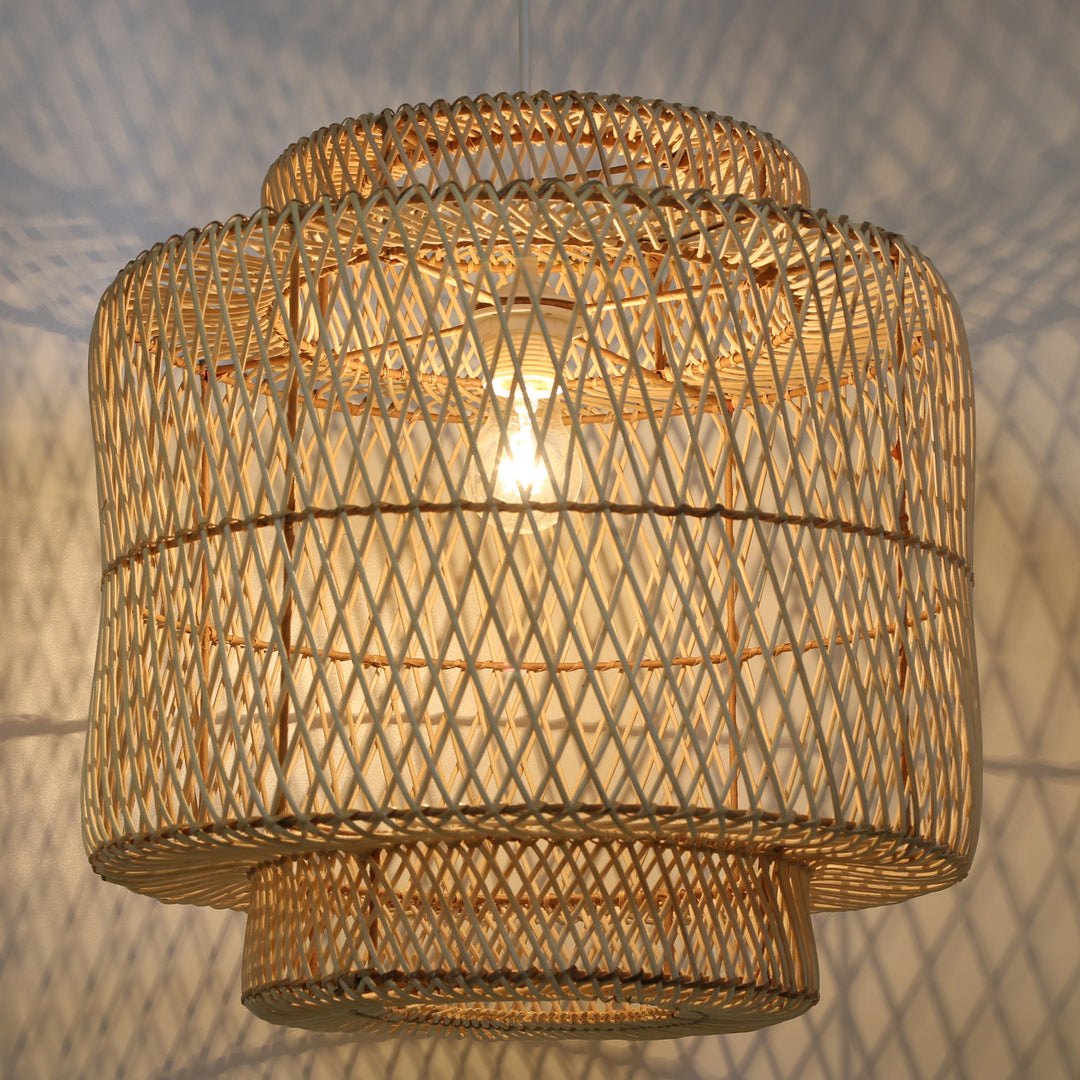 Rattan pendant light Taman