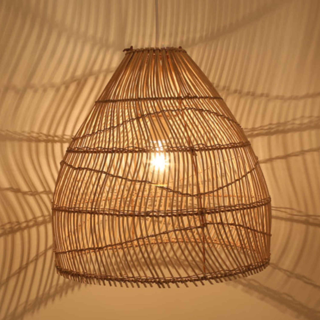 Rattan lamp Nora