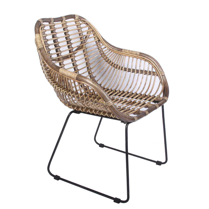 Rattan armchair Madrid