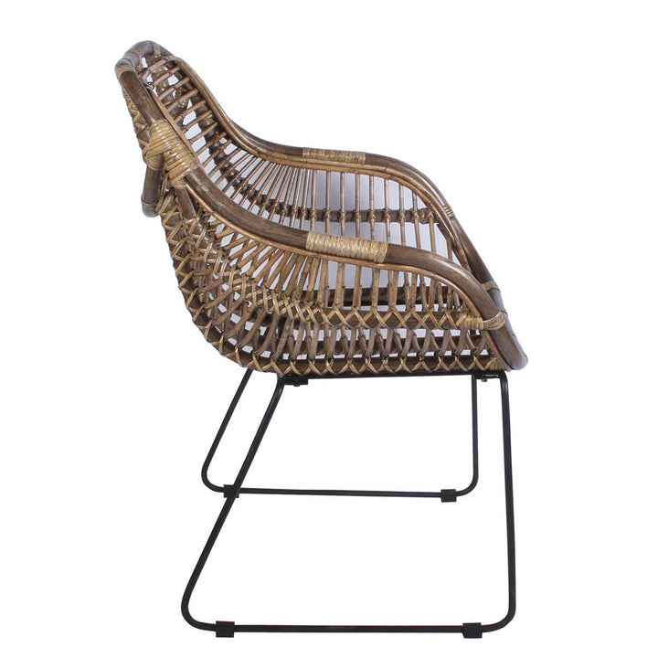Rattan armchair Madrid