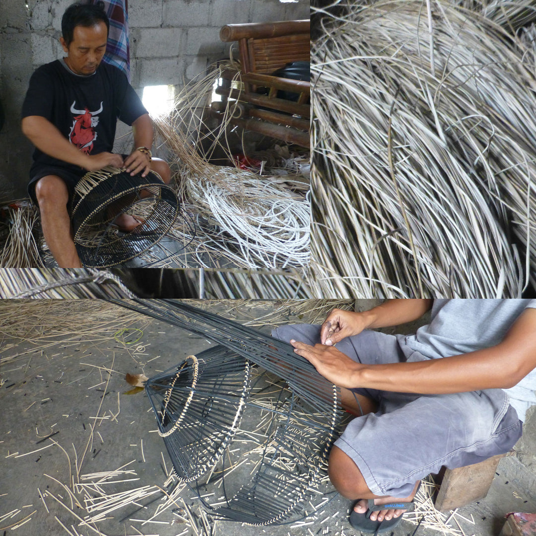 Rattan Luna Lamp