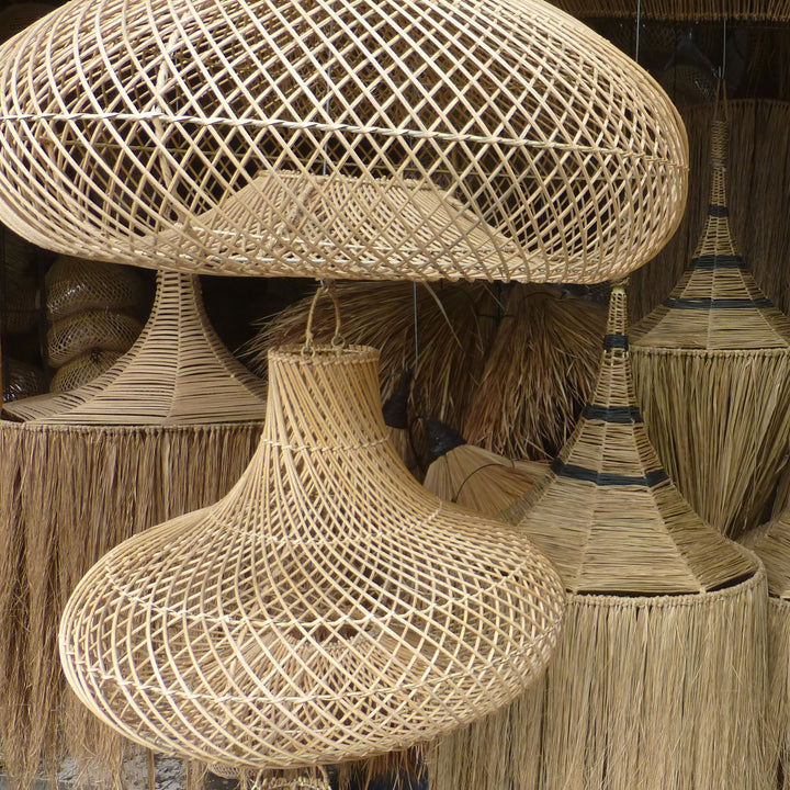 Rattan lamp Manohara