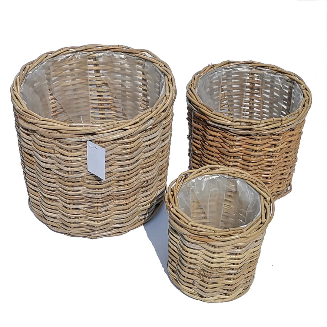 Rattan basket Siena