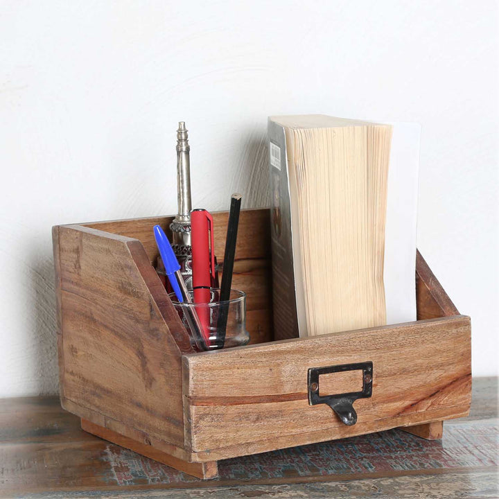 Desk Organizer – Teak