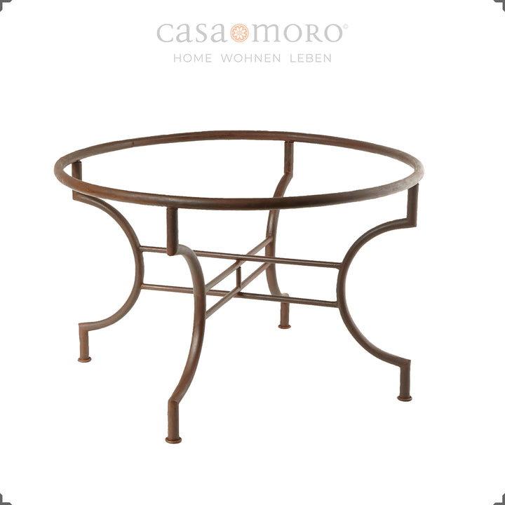 Elegant metal frame in a patina look with a clear shape - stable and stylish