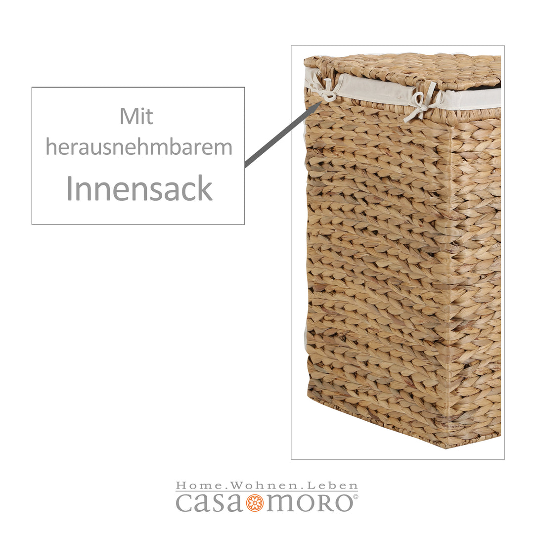 Viona M corner laundry basket