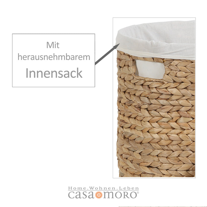 Zenta S laundry basket with lid