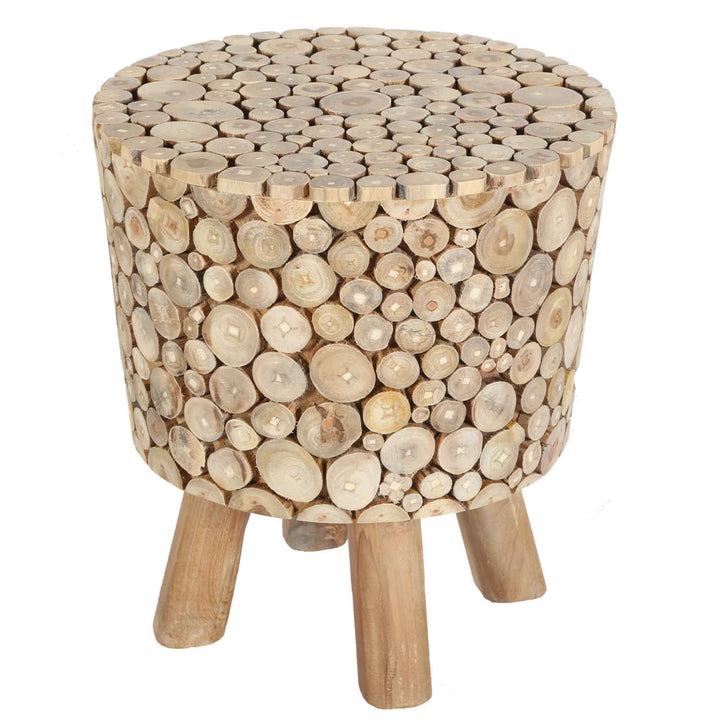 Teak Wood Stool Merida