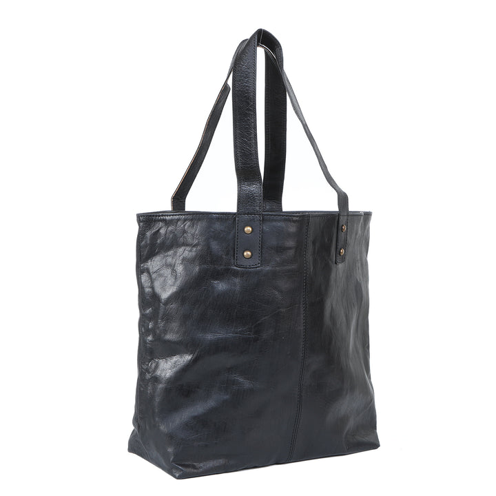 Women's leather bag Ayana black
