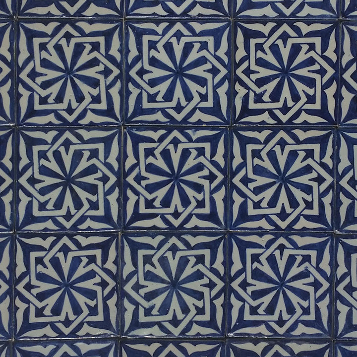 Hand painted tile – Andalusian style