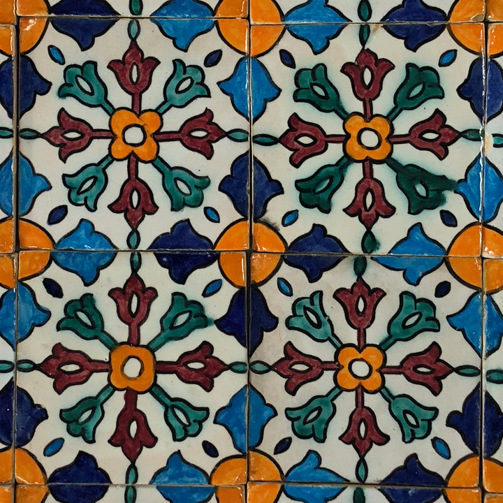 Hand painted tile – Andalusian decor