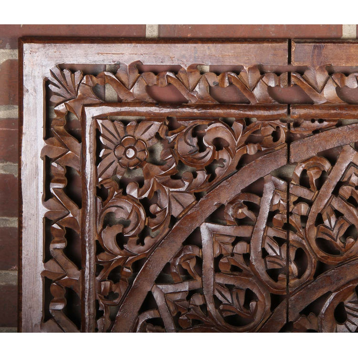 Indian Wooden Mandala Hossam